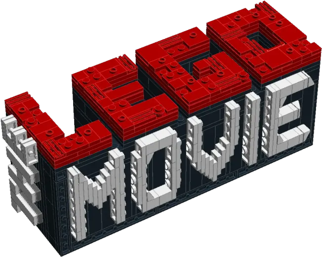 The Lego Movie Logo Designed In Scale A Lego Movie Png Movie Logo