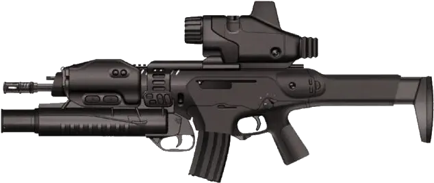 Download Free Png Assault Rifle Dlpngcom Arx 160 With Grenade Launcher Musket Png