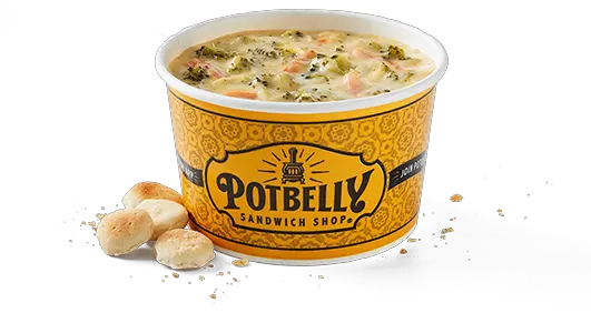 Home Potbelly Sandwich Shop Potbelly Broccoli Cheddar Soup Png Roosevelt Showplace Icon