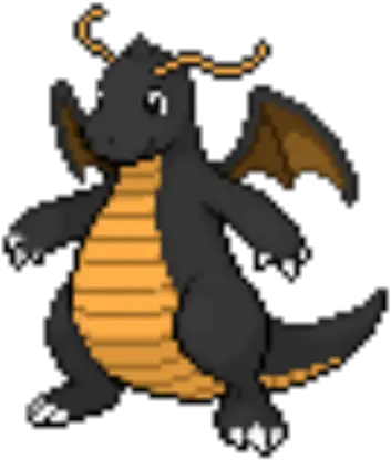 Halloween Dragonite Dragonite Sprite Png Dragonite Png