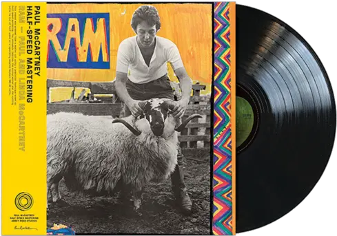 Ram 50th Anniversary Half Paul Mccartney Ram Half Speed Png Sheep With Wings Icon