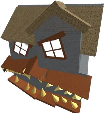 Haunted House Roblox Wood Shingle Png Haunted House Png