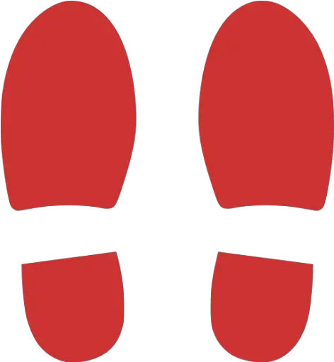 Persian Red Shoes Footprints Icon Red Foot Prints Png Footprints Png