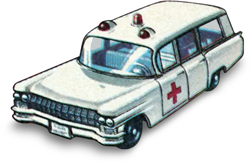 Cadillac Ambulance Icon 1960s Matchbox Cars Icons Transparent Matchbox Cars Png Ambulance Png