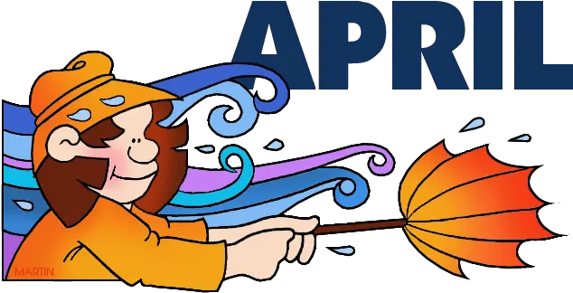 Calendar Clip Art By Phillip Martin April Months Of The Year March Png April Png