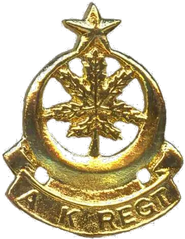 Azad Kashmir Regiment Wikipedia Solid Png Kiss Army Logos