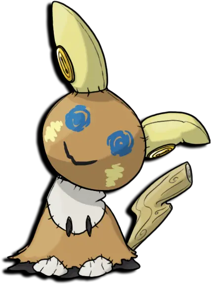 December Update Pokemon Epsilon Fictional Character Png Mimikyu Transparent