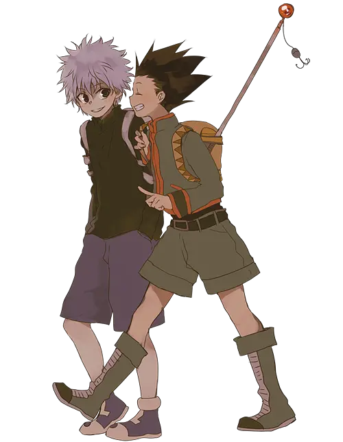 Gon And Killua Quote Transparent Png Gon And Killua Png Gon Png