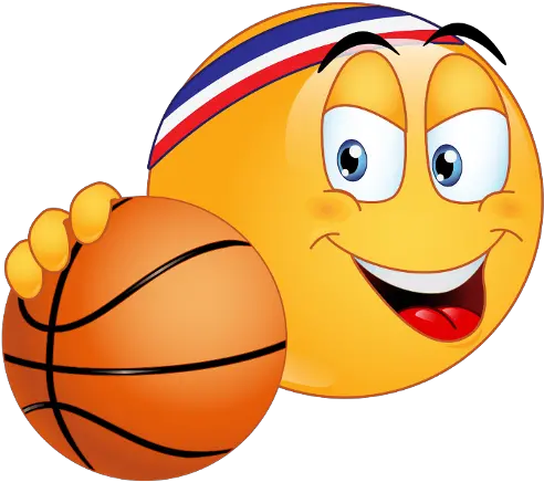 Basketball Emojis Emoji With Basketball Png Basketball Emoji Png