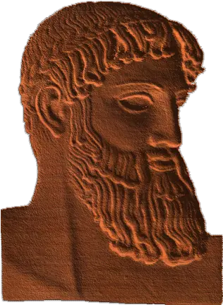 Greek Bust Hair Design Png Greek Bust Png