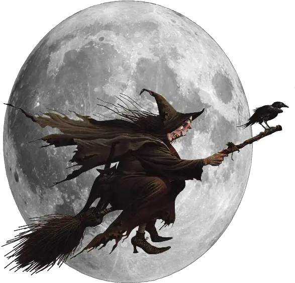 Image Result For Witch Scary Witch On A Broom Png Witch Transparent Background