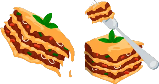 Lasagna Cursor U2013 Custom Hamburger Bun Png Lasagna Transparent