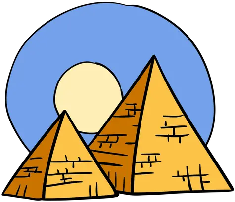 Pyramid Graphics To Download Dibujo Piramides De Egipto Png Food Pyramid Icon