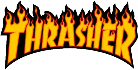 Story Behind 7 Iconic Streetwear Logos Thrasher Magazine Png Thrasher Logo Font