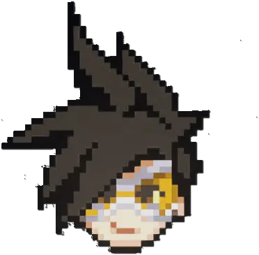 Portrait Overwatch Tracer Pixel Spray Full Size Png Tracer Pixel Overwatch Tracer Png