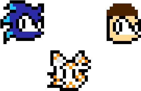 Pixel Art Gallery Sonic Symbol Pixel Art Png Tails The Fox Icon