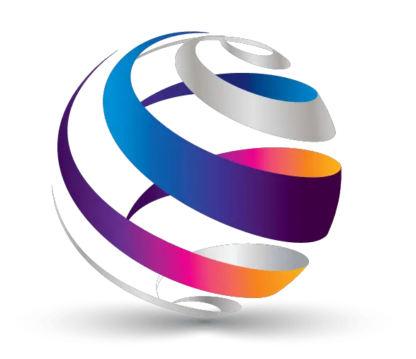 Spiral Globe Online 4 Pl Logistics Png Globe Logo Png