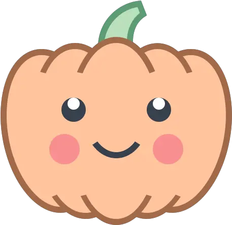 Cute Pumpkin Icon Free Download Png And Vector Clip Art Cartoon Pumpkin Png