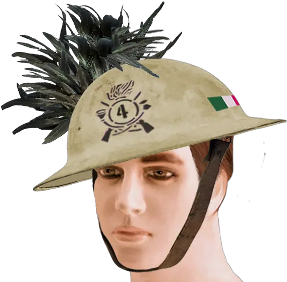 Brodiemkii 4 Rgt Bersaglieri Cil 2 Elmetto Bersaglieri Png Nazi Hat Png