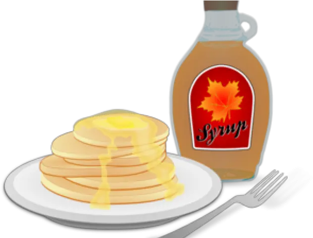 Pancakes And Maple Syrup Clipart Pancake Clipart Png Maple Syrup Png