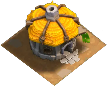 Made A Goblin Hut Png For Anyone Doing The Map Clash Of Clans Hut Png