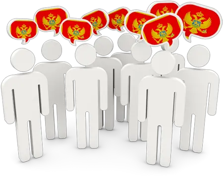 Download Montenegro Flag Clipart Png Sri Lankan People Png People Icon Png