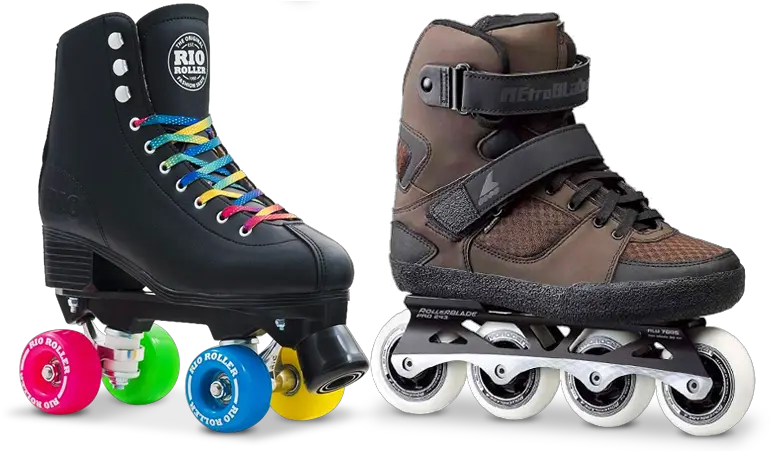 News The Basic Difference Between Roller Skates And Rio Roller Skates Black Rainbow Png Roller Skates Png