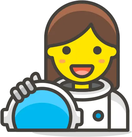 Woman Astronaut Free Icon Of 780 Emoji Familia Png Astronaut Clipart Png