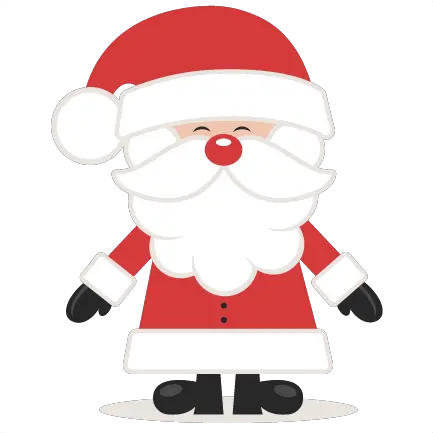 Santa Image Free Library Svg Png Cute Santa Clipart Santa Clipart Png