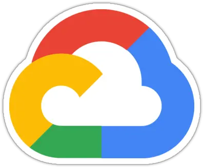 Google Cloud Sticker U2014 Devstickers Google Cloud Logo Png Cloud Emoji Png