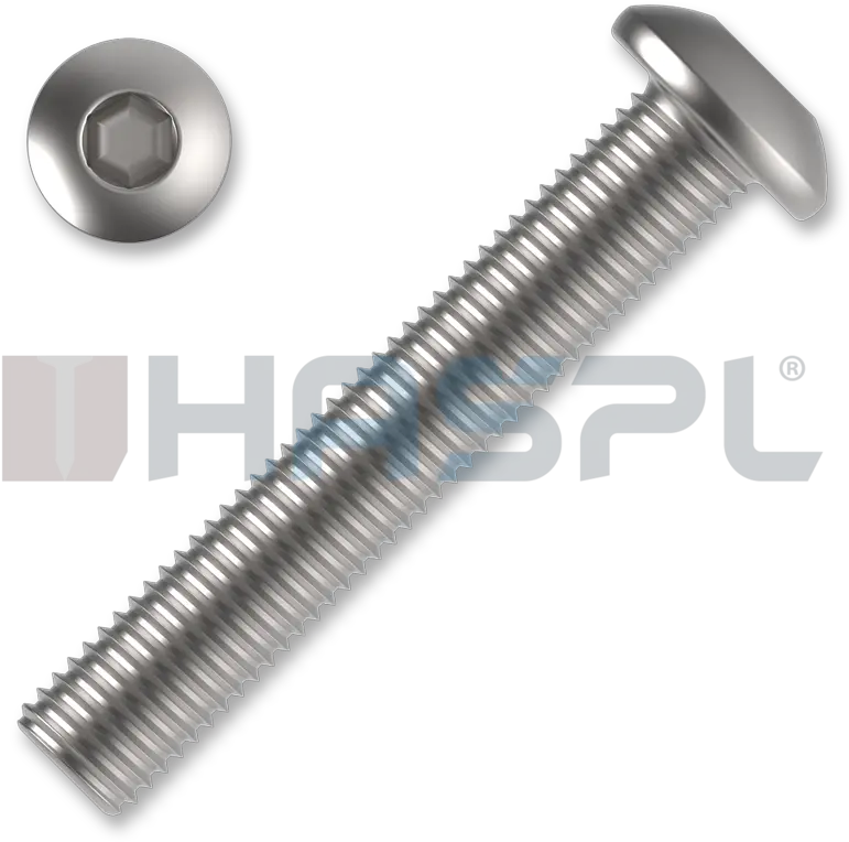 Hexagon Socket Button Head Screw M6x20 Socket Button Head Screw Png Screw Head Png