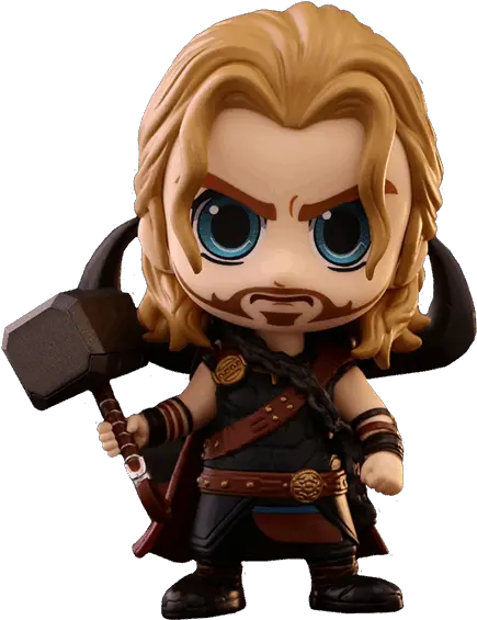 Thor Roadworn Cosbaby Vinyl Thor Toy Png Thor Png