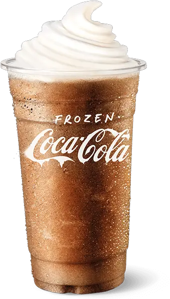 Hungry Jacks Frozen Coke Coca Cola Png Cocaine Transparent Background