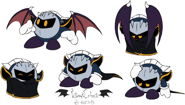 Download Meta Knight Expressions Hd Kirby Meta Knight Wings Png Meta Knight Png