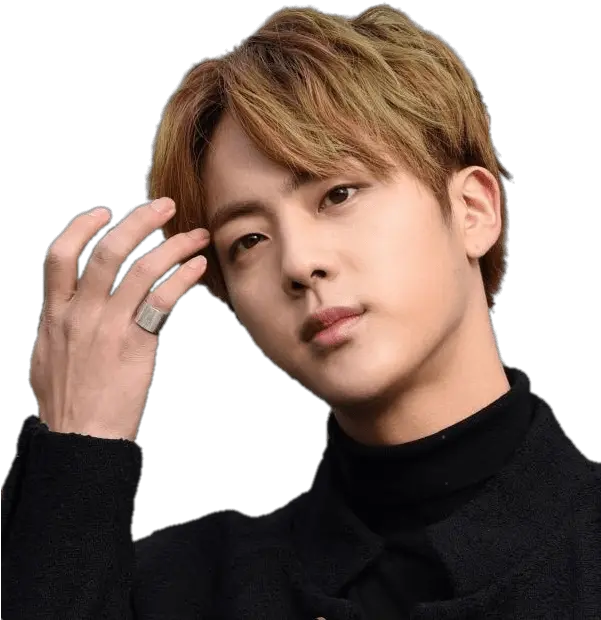 Bts Jungkook Png Bts Jin Brown Hair Jin Png