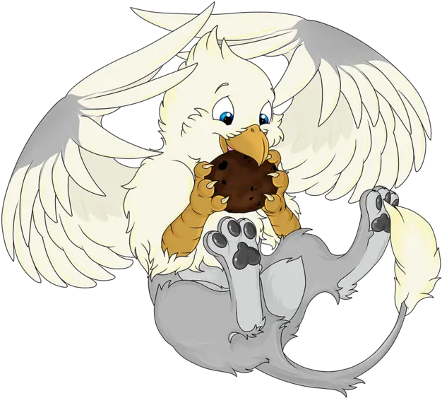 1484314 Artistruster Cookie Food Griffon Oc Ocder Cartoon Png Cookies Transparent Background