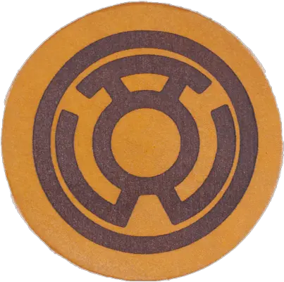 Lantern Corps Inspired Coaster Yellow Lantern Logo Png Lantern Corps Logos