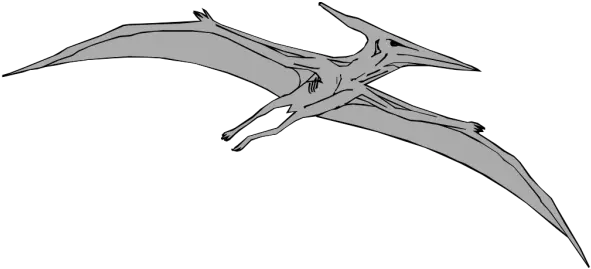 Gray Pterodactyl Png Svg Clip Art For Web Download Clip V Thn Ln Bay Scythe Icon