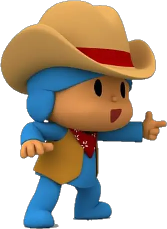 Pocoyo Cowboy Pocoyo Stickers Png Pocoyo Png