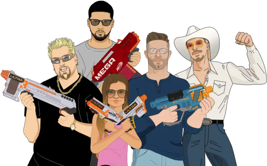 Nerf House Series Challenge Nerf Nerf House Klay Png Guy Fieri Transparent
