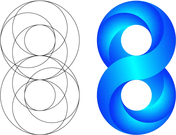 Swirling Infinite Logo Circle Png Infinite Logo