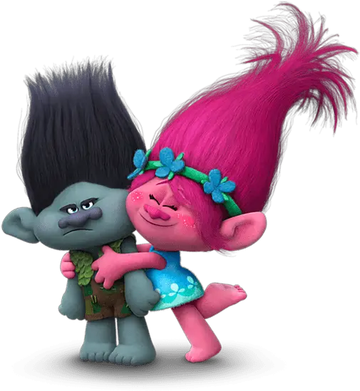 Branch And Poppy Trolls Transparent Png Poppy And Branch Trolls Trolls Png