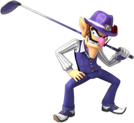 Mario Golf Super Rush For Nintendo Switch U2014 Official Site Png Waluigi Icon