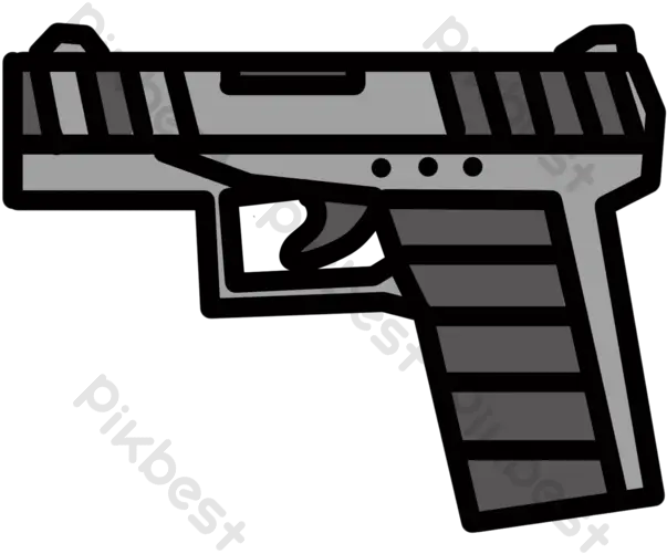 Cartoon Black Portable Pistol Png Images Psd Free Download Weapons Gta San Andreas Icon Png