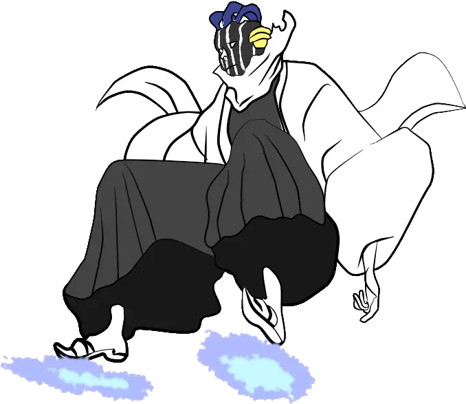 Bleach 638 Mayuri Quincy Walk By Makinganeffort Daily Bleach Anime Gif Transparent Png Bleach Transparent