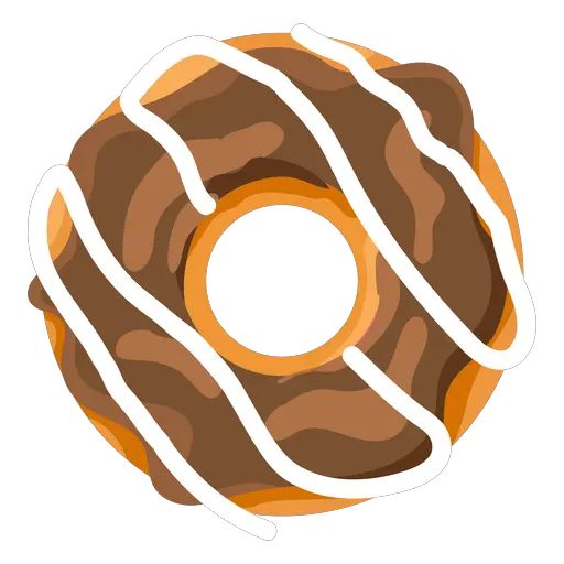 Doughnut Chocolate Transparent Png Donut Illustration Transparent Donuts Transparent