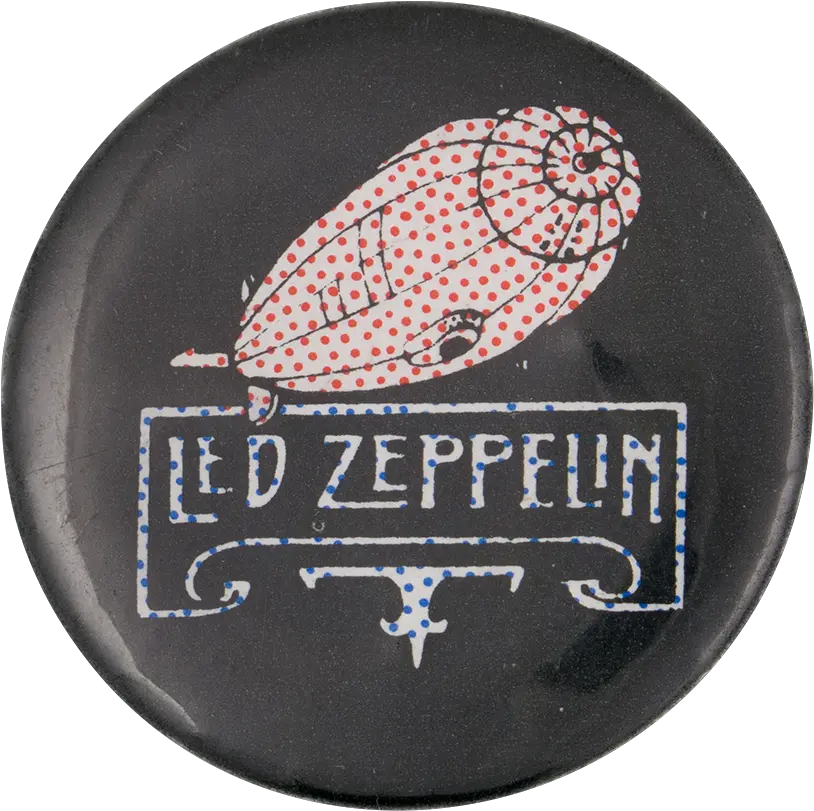 Led Zeppelin Black Badge Png Led Zeppelin Logo Png