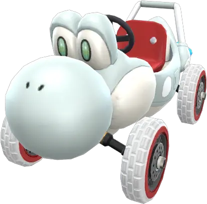 White Turbo Yoshi Super Mario Wiki The Mario Encyclopedia Png Hill Terrain Transparent Icon