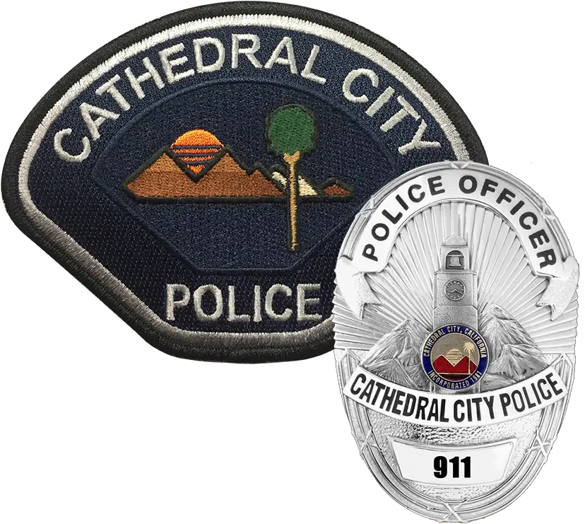 Cathedral City Police Department Cathedral City Police Department Png Police Badge Logo