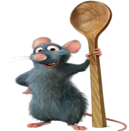 Ratatouille Rat Transparent Spoon Transparent Ratatouille Png Rat Transparent